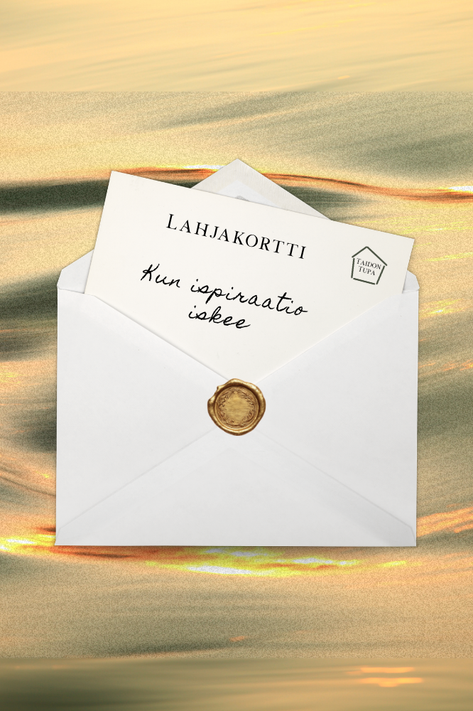 Lahjakortti - käsityöohjeet
